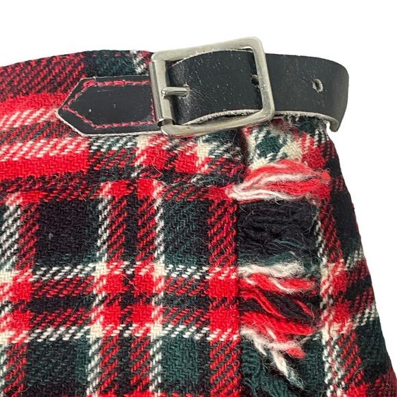 GLENCONNER Morrison Vintage Merino Wool Girls Kilt - Picture 3 of 14